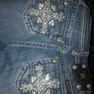 Girls miss me jeans size 10